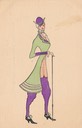 German Art Nouveau fashion collection